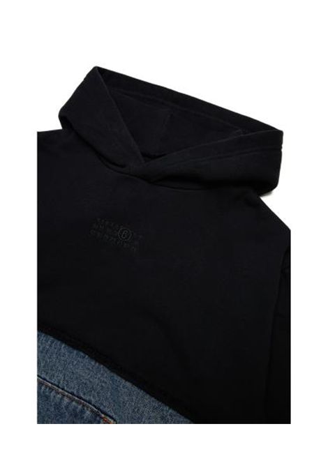 Felpa con logo MM6 KIDS MAISON MARGIELA | M61108 MM09GM6C08